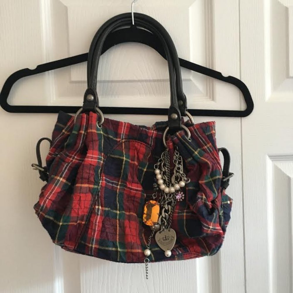 Juicy Couture Tartan Plaid Handbag